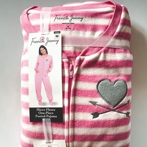 Micro Fleece One-Piece Footed Pajama